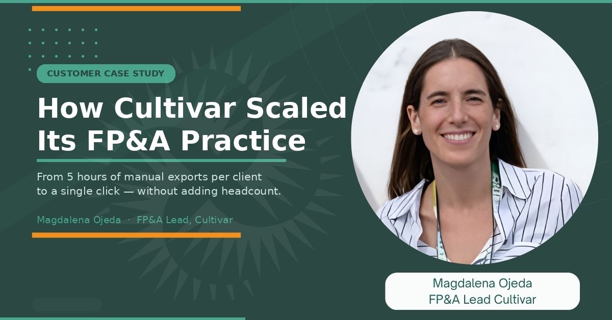 Cultivar, FP&A practice