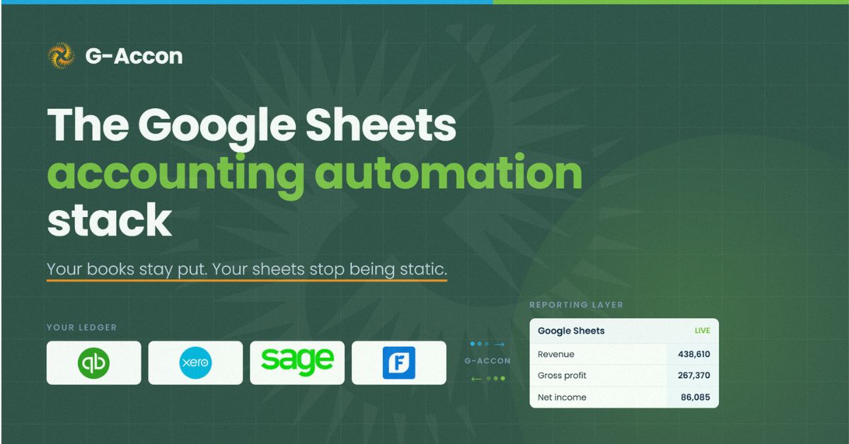 Google Sheets accounting automation
