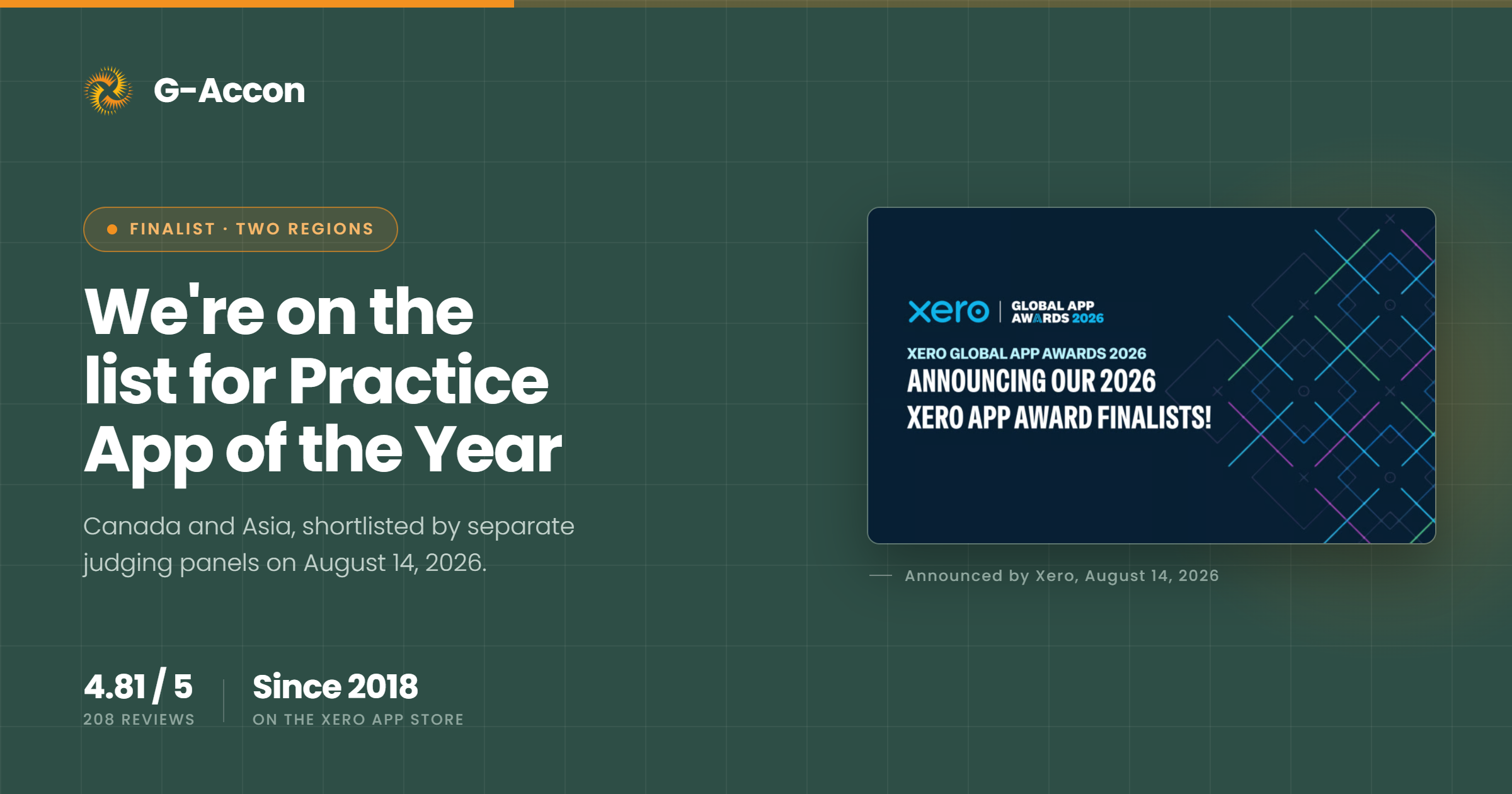 Xero Global App Awards